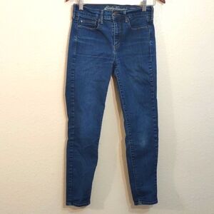 USED EDDIE BAUER JEANS SIZE 4 COLOR BLUE